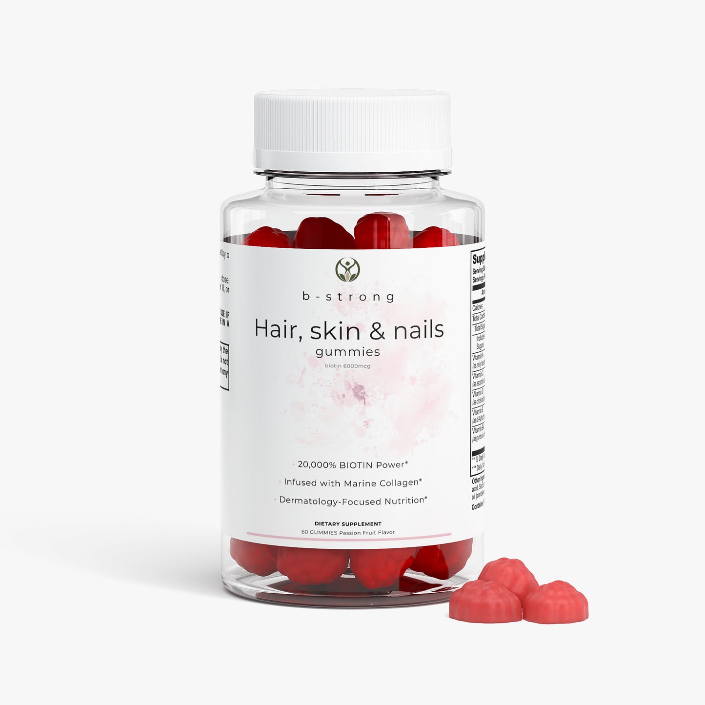 Hair, Skin & Nails Gummies-Biotin 6,000mcg