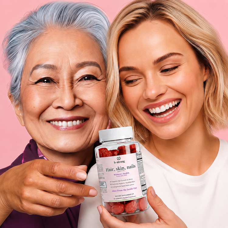 b-strong Hair Skin Nails gummies