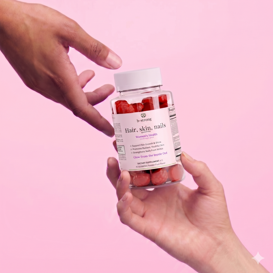 b-strong Hair Skin Nails gummies