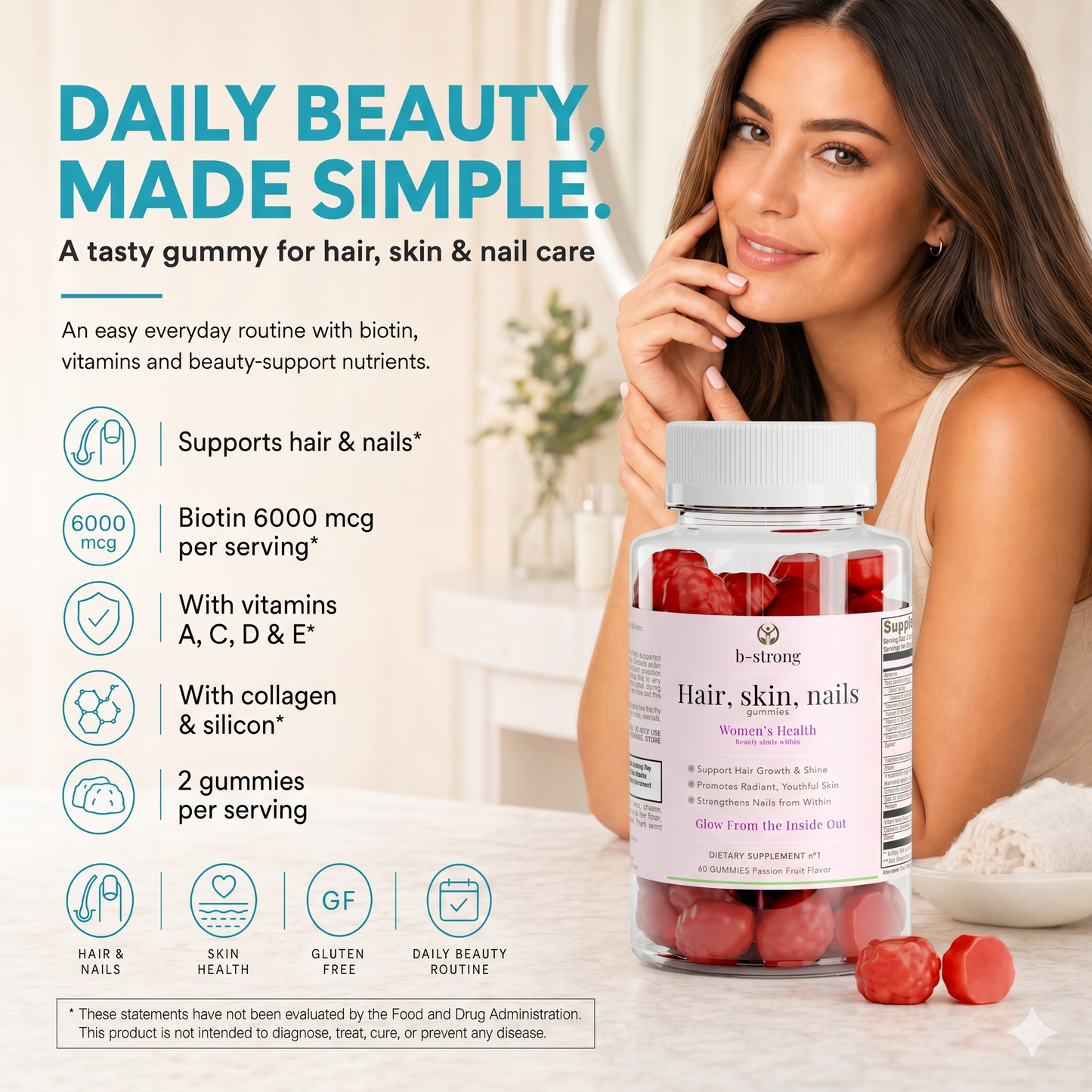 Hair, Skin & Nails Gummies